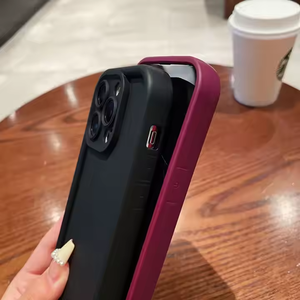 卸売低価格キャンディカラーソフトTPU携帯電話ケースiPhone用16 15 14 13 12 17 Pro Max Plusレンズ保護バックカバー - Product Image 6