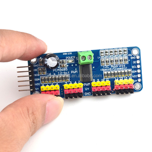 Arduino Robot için PWM Servo sürücü panosu 16 kanallı PCA9685 denetleyici IIC arayüzü