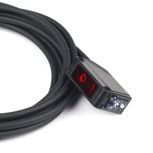 REHOBOTH Interruptor de Sensor Óptico Fotoeléctrico PNP NO NC, Sensor Óptico de Reflexión Difusa Láser, 3 Cables, 300mm, 1, 1, 2, 1, 2, 2 - Product Image 6