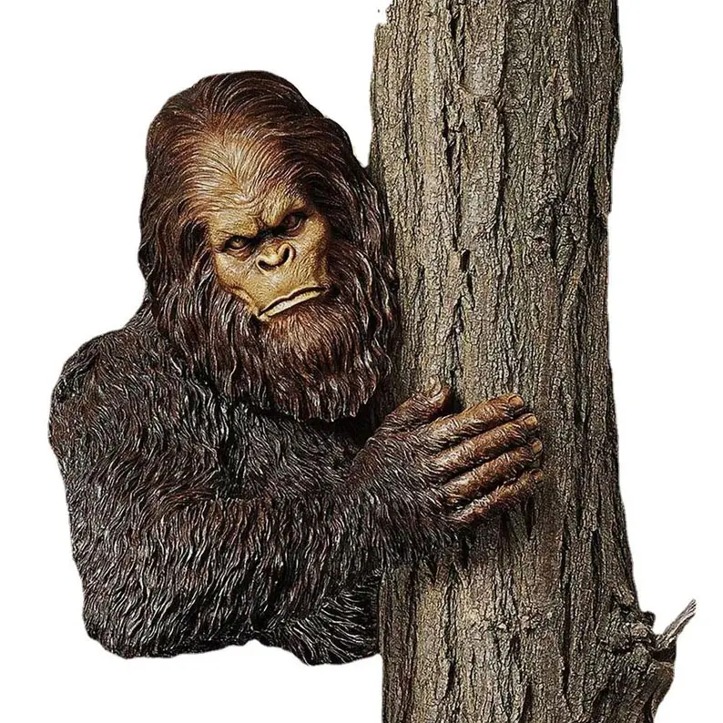 BigFoot GORILLA King Kong khắc treo trên cây