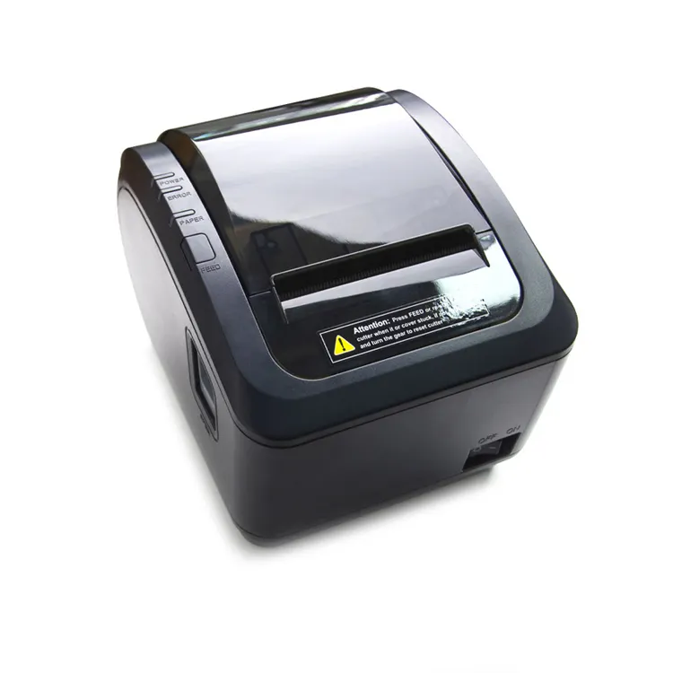 Black Pos Label Imprimante Thermique Direct 80mm Android Shipping Wireless Barcode Portable Thermal Printer