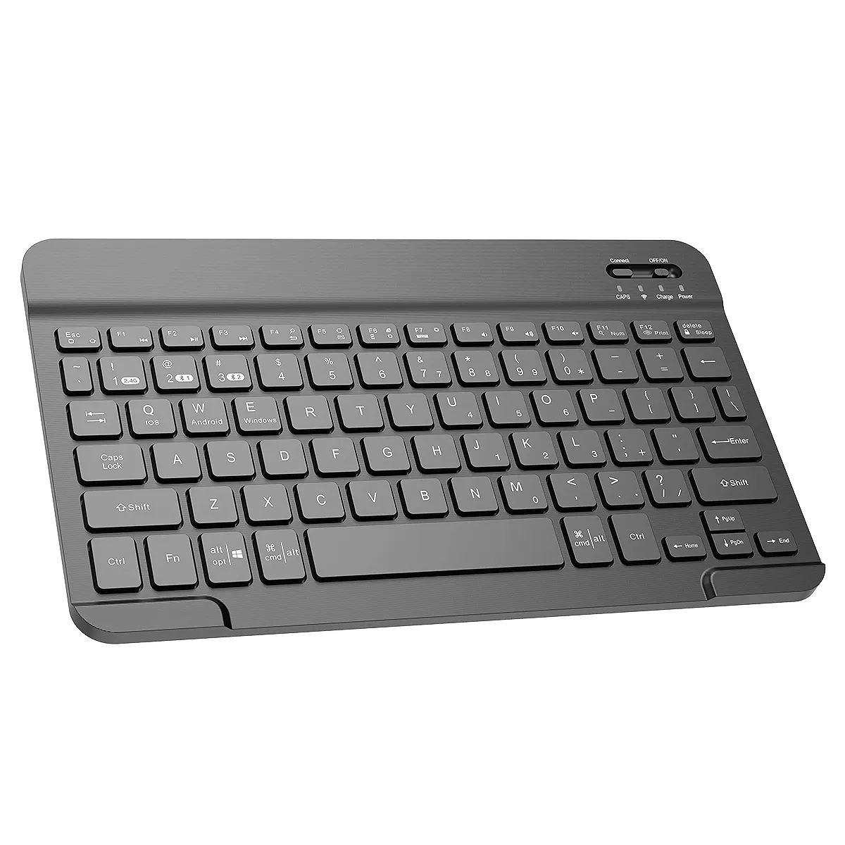 Grosir Pabrik Keyboard nirkabel Mini Bluetooth 2.4G Keyboard untuk MAC Pad pc laptop komputer Keyboard Mini