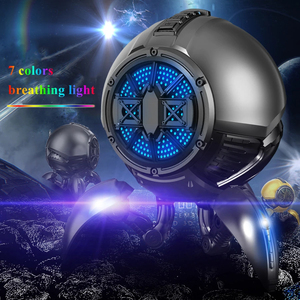Новый креативный AS21RGB, семицветный свет, беспроводная bluetooth карта, радио, игровая настольная Колонка для ноутбука с FM/TWS - Product Image 2