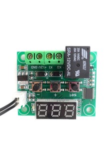 Módulo de temperatura de salida Digital, controlador de temperatura del termostato w1209 de Dc 12v