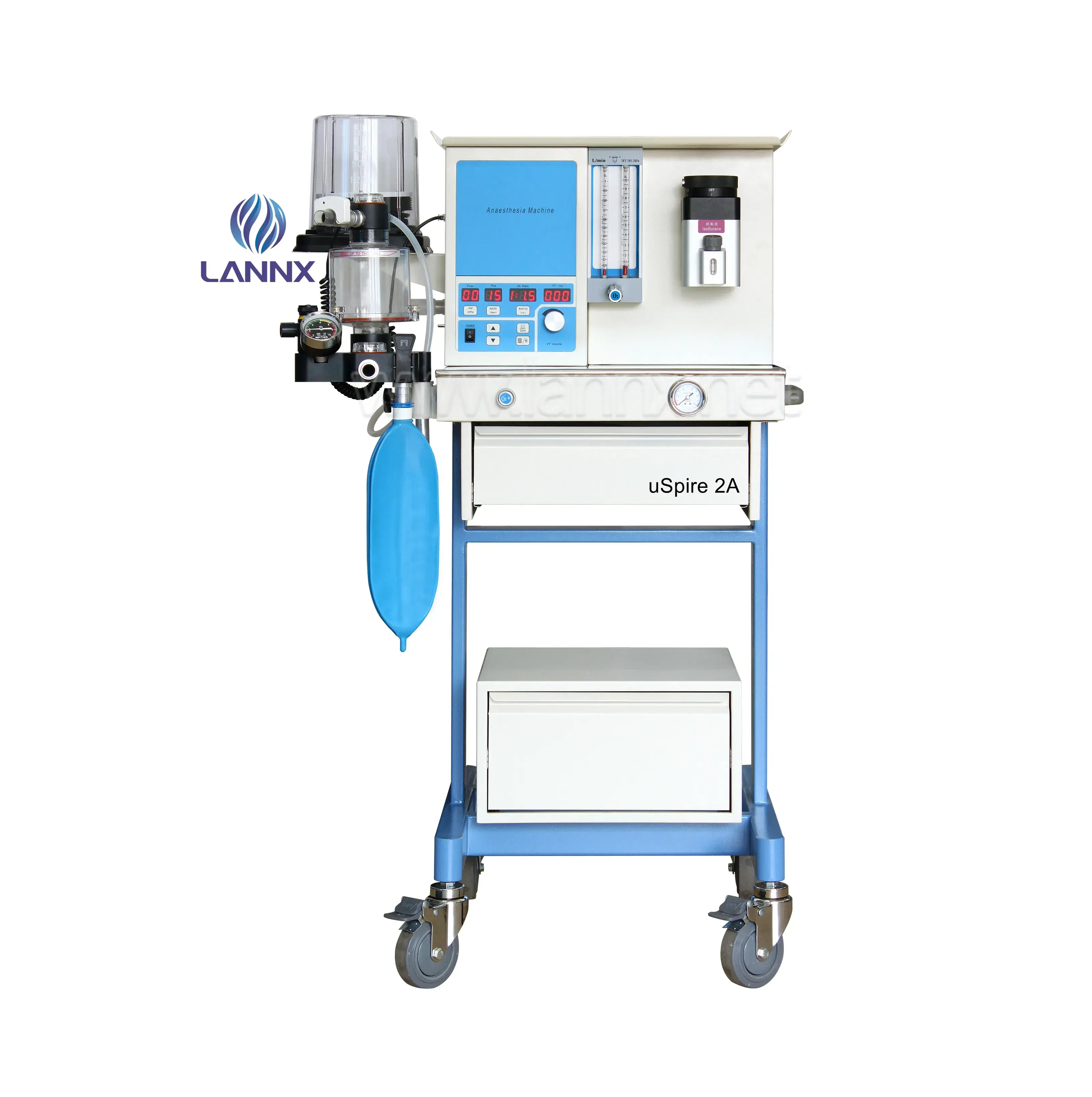 LANNX uSpire 2A ICUCCU緊急麻酔器病院機器人間または動物の使用麻酔maquina de anestesia