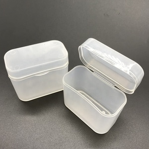 高品质节省空间迷你透明优质塑料盒PP储物盒带盖 - Product Image 3