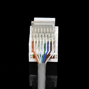 Dụng Cụ Mô Đun Rj45 Rj11 Rj12 Chất Lượng Cao Giắc Cắm Miễn Phí Giắc Cắm Keystone Rj45 6 Cat6 90 Độ Giắc Cắm Keystone Không Có Răng - Product Image 2