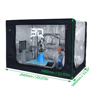 Rifugio BIQU Panda involucro trasparente per Bambu Lab A1/A1 Mini stampante 3D resistente alla polvere, impermeabile e Temp stabilità - Product Image 3