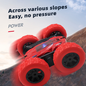 Bayi รถสตั๊นท์ Rc หมุนได้2.4Ghz,ของเล่นรถผาดโผนหมุนได้360องศามีรีโมตควบคุมรถ R/c