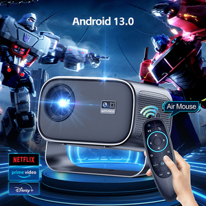 Android 13 PICO LED Full HD Proyector Portátil Mini LCD Home Theater 4K 720P 360 ° Flip Air Mouse Remoto Enchufe de EE. UU. - Product Image 2