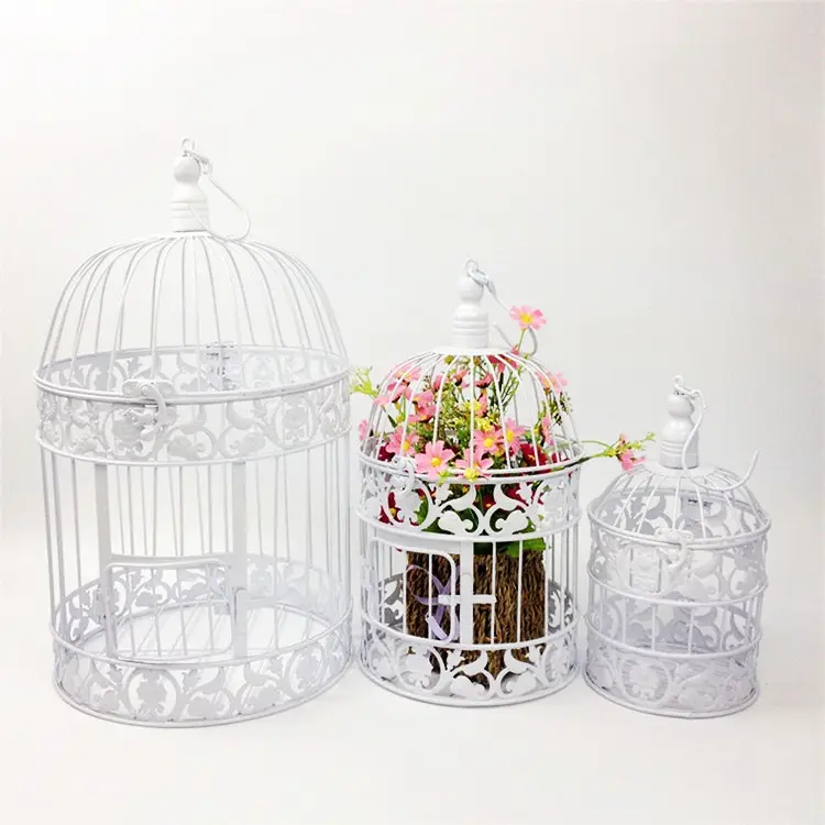 Cage à oiseaux décorative vintage, en métal, moins cher, 2019