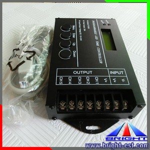 Regolatore di tempo a LED programmabile a 5 canali TC420 con 4 canali di uscita 8A corrente 1 canale di uscita