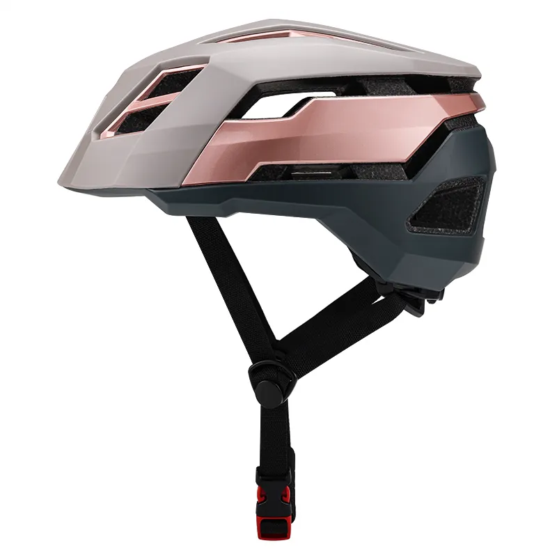 Capacete universal para esportes, capacete de bicicleta de estrada e de estrada, luz ajustável, para adultos