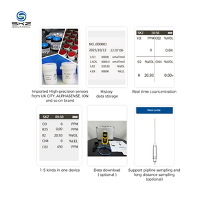 Gas tossico ad alta precisione che rileva la pompa per sniffer di gas H2S ad idrogeno solforato costruito nel contatore del gas tossico H2S - Product Image 5