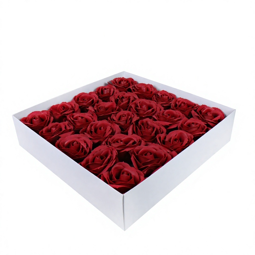 Five-layer rose head-old red