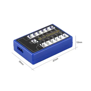ไฟแฟลช LED อัลตร้า12ชุดระบบโคมไฟสำหรับ1/10 1/8รถ RC ดริฟท์ Tamiya CC01 4WD แกนรถบรรทุก SCX10ของเล่นโมเดล D90 - Product Image 2
