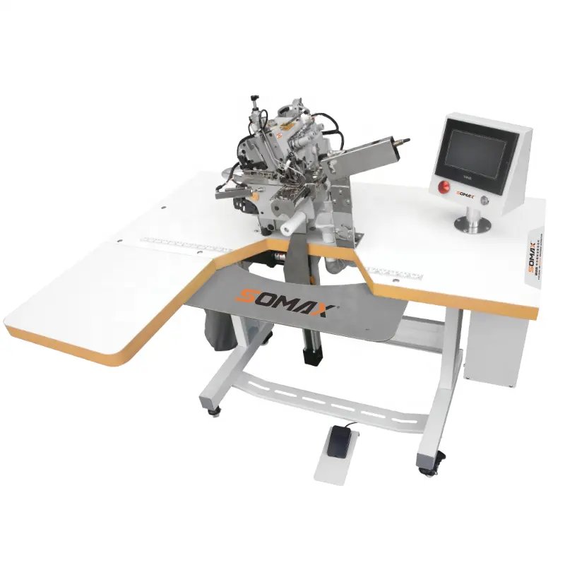 Máquina de costura Overlock para cama de cilindro de alimentação superior mais recente preço da máquina de costura industrial