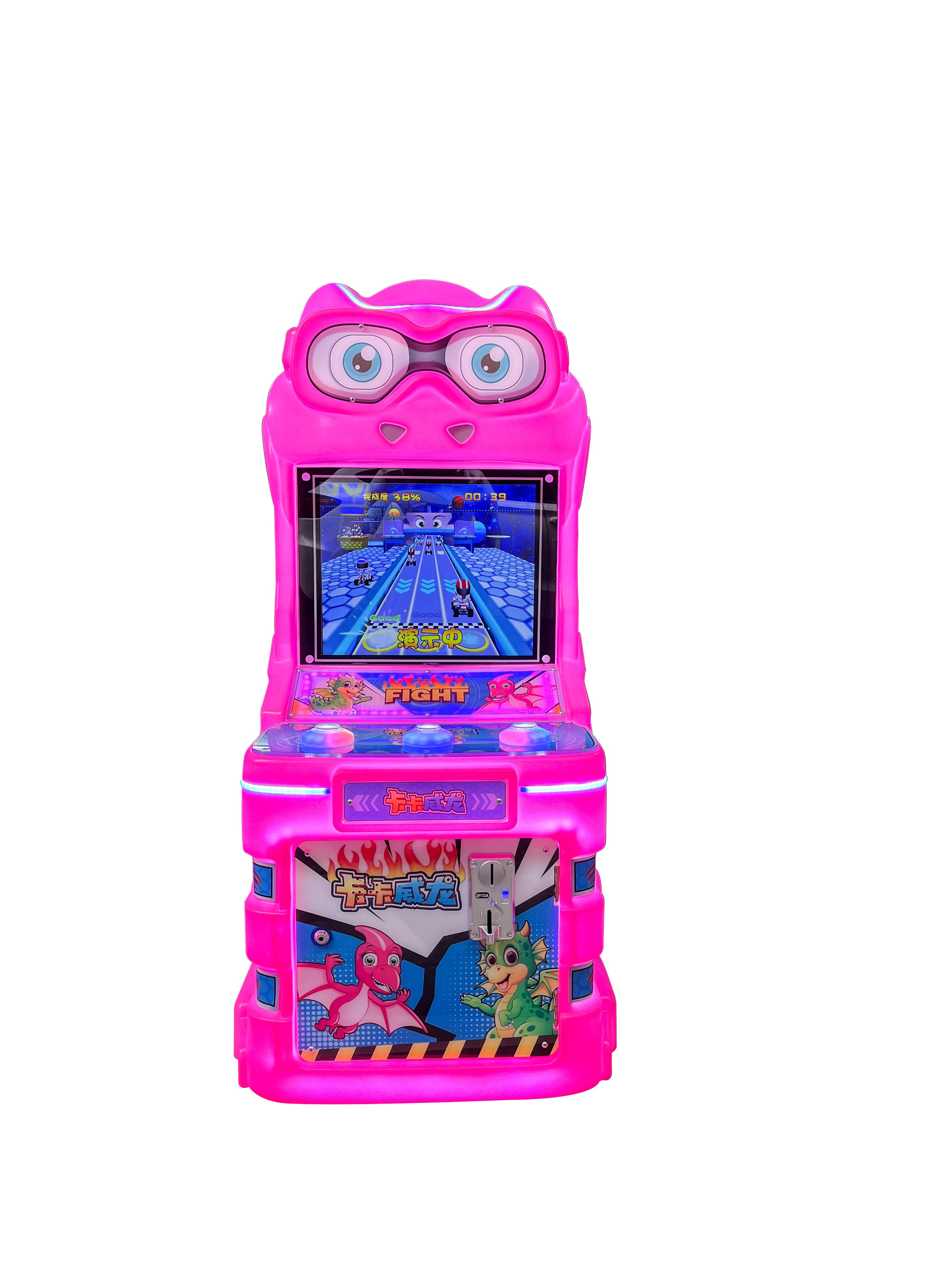 Rosa: juego de botones
