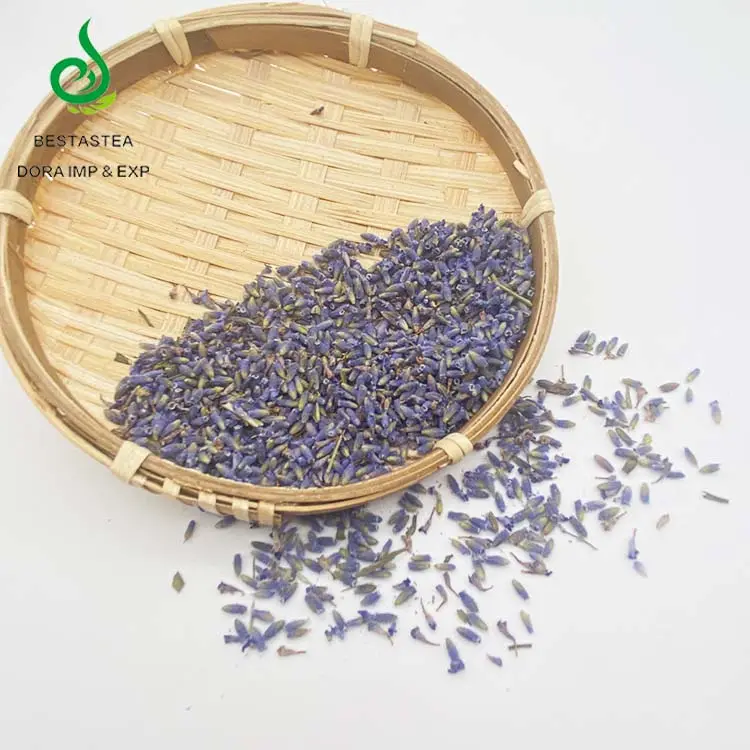 Té de flores de lavanda secas, producto en oferta, precio de fábrica, té de hierbas 100% naturales