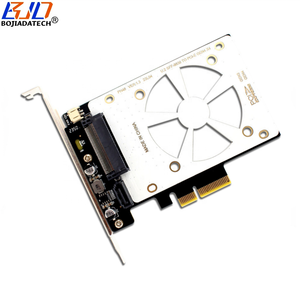 PCI Express 4.0 X4 PCI-E 4X to U.<strong>2</strong> SFF-8639 Connector Adapter Riser Card With SATA 3.0 7PIN Cable for <strong>2</strong>.5&quot; SATA / U2 NVME SSD - Product Image 2