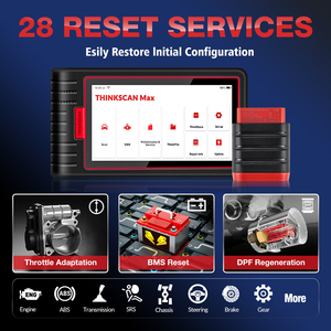 2025 Obd2 Thinkscan Max, herramientas de diagnóstico de sistema completo para coche, dispositivo de verificación de coche, lector de código Obd2, escáner automático - Product Image 3