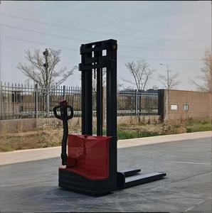 電動スタッカー2500 Lbs 4.5m 1500kg/2000kg 3.5mリフティングポータブルフォークリフト電動スタッカー