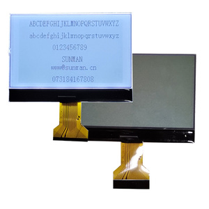 Fstn negativo positivo transflettivo trasmissivo carattere cog grafico segmento lcd display 5 8 10 17 cifre 7 pin connettore - Product Image 5