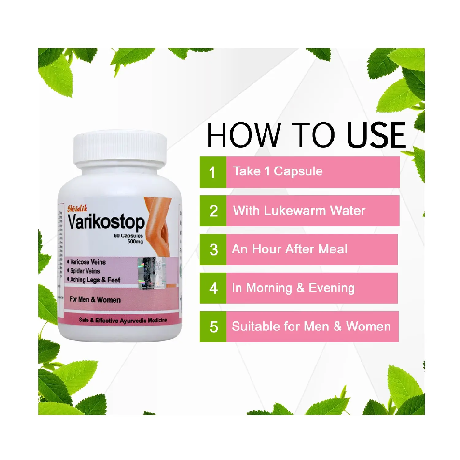 Varikostop veins capsule legs varicose veins and spider stomach varicies reduce pain swelling cramps