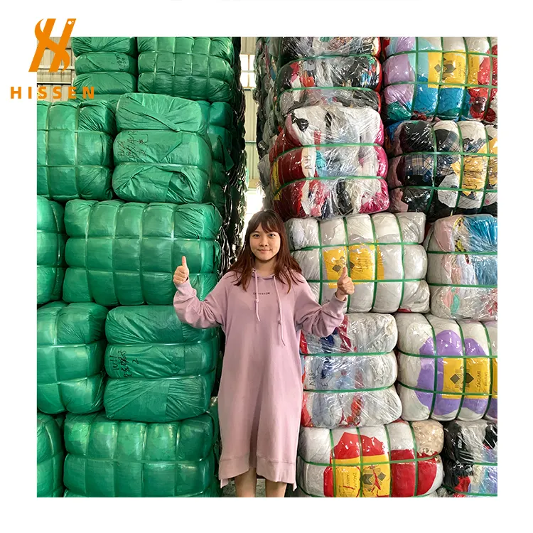 Tops grado coreano señoras Blusa de algodón ropa de segunda mano ropa usada verano mixto para mujeres adultos poliéster/algodón 300 Kg
