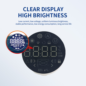 Quelle Lieferant kunden spezifische LED-Digital anzeigetafel 7-Segment-Zeichen LED-Möbel anzeige Klimaanlage LED-Anzeige - Product Image 2