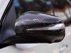 Cho Mercedes Benz GLe GLS Class W167 x167 OEM phong cách khô sợi Carbon gương Bìa thay thế <span class=keywords><strong>Side</strong></span> gương Bìa 2 cái 2020-2024 - Product Image 4