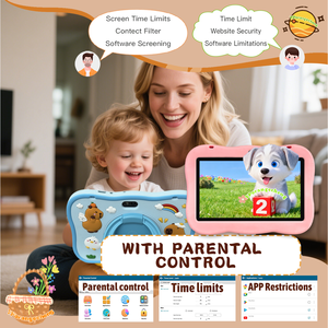 Commercio all'ingrosso intelligente educativo Android Tablette Pour Enfants ad alte prestazioni Quad Core MTK 3000mAh capacità di memoria rinfuse - Product Image 2