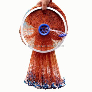 Heißer Verkauf Casting Net Tire Line Handwurf Faltbarer Kordel zug Fischernetz Gussnetz - Product Image 4