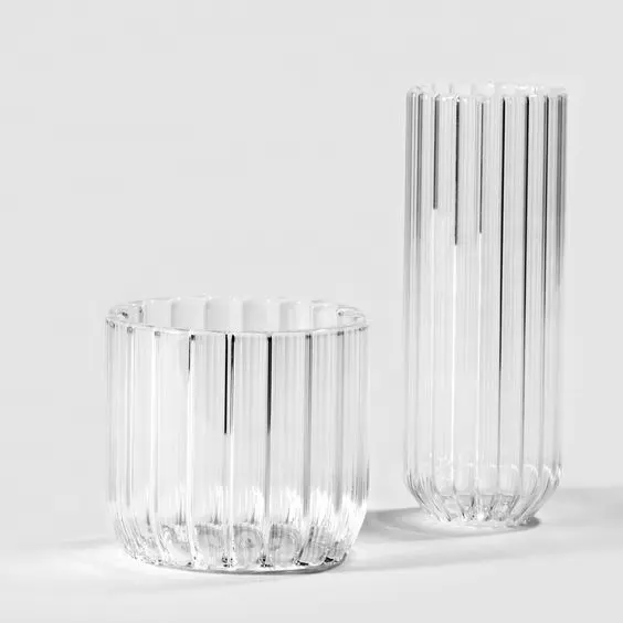 Flauta de vidro transparente personalizada, flauta de vidro de champanhe sem haste