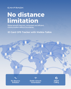 Tarjeta de seguimiento GPS Walki Talki 4G, llamadas bidireccionales, dispositivo de seguimiento de tarjeta GPS de seguridad personal con aplicación - Product Image 4