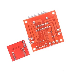 モータードライブボードL298Nグリーンボードステッパーモーターモジュールロボットインテリジェントカー - Product Image 5