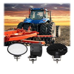 ECE 80W הספק גבוה 8 נורות <span class=keywords><strong>LED</strong></span> פנס עזר חקלאות טרקטור הצפה רחב סגלגל 12/24V <span class=keywords><strong>LED</strong></span> אור עבודה - Product Image 5