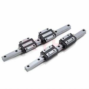 Guías de bloque y riel lineal de longitud personalizada Tipo de carga pesada 1000 libras de capacidad Material de acero con componentes de núcleo de rodamiento - Product Image 6