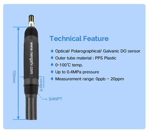 デジタル溶解酸素電極RS485DOスマートセンサーISO 9001溶解酸素DOプローブ - Product Image 6