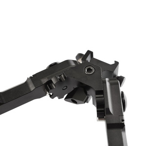 Hunting Accessories Tactical V9 Metal Tripod with QD 20mm <strong>Mount</strong> <strong>Bipod</strong> Adapter Adjustable Length Black Color - Product Image 3