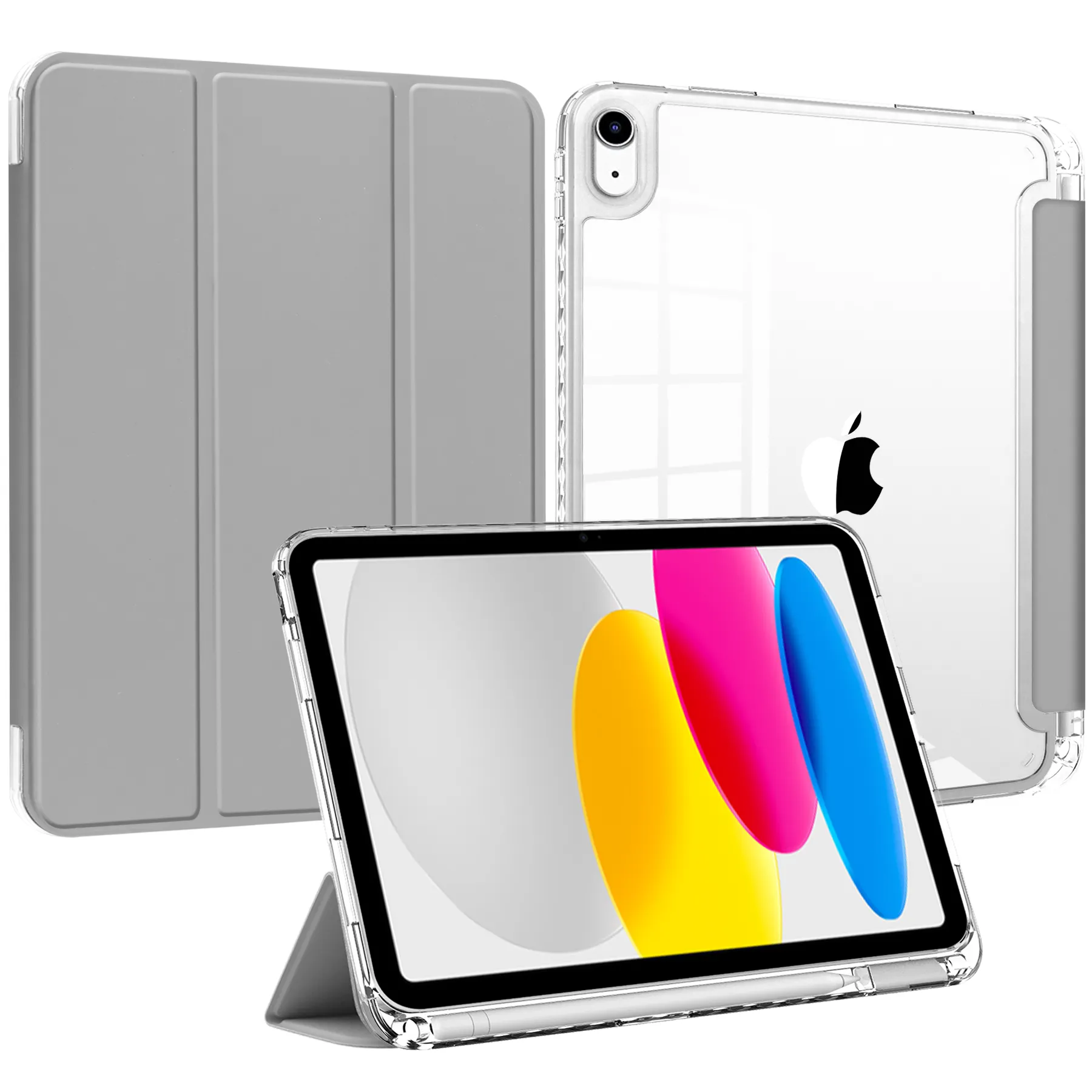 الأكثر مبيعاً حافظة جلدية من السيليكون الشفاف مع فتحة للقلم لهاتف Ipad Air من ، أغطية أجهزة لوحية 11