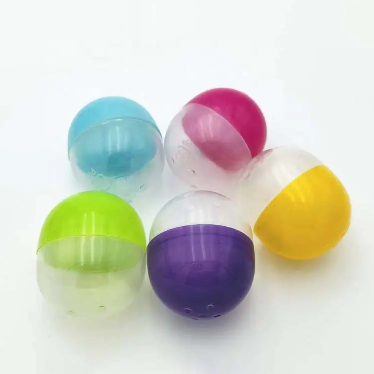 48*56mm plastica PP sorpresa capsula Gashapon Bal/capsula sorpresa palla con giocattoli fai da te per distributore automatico