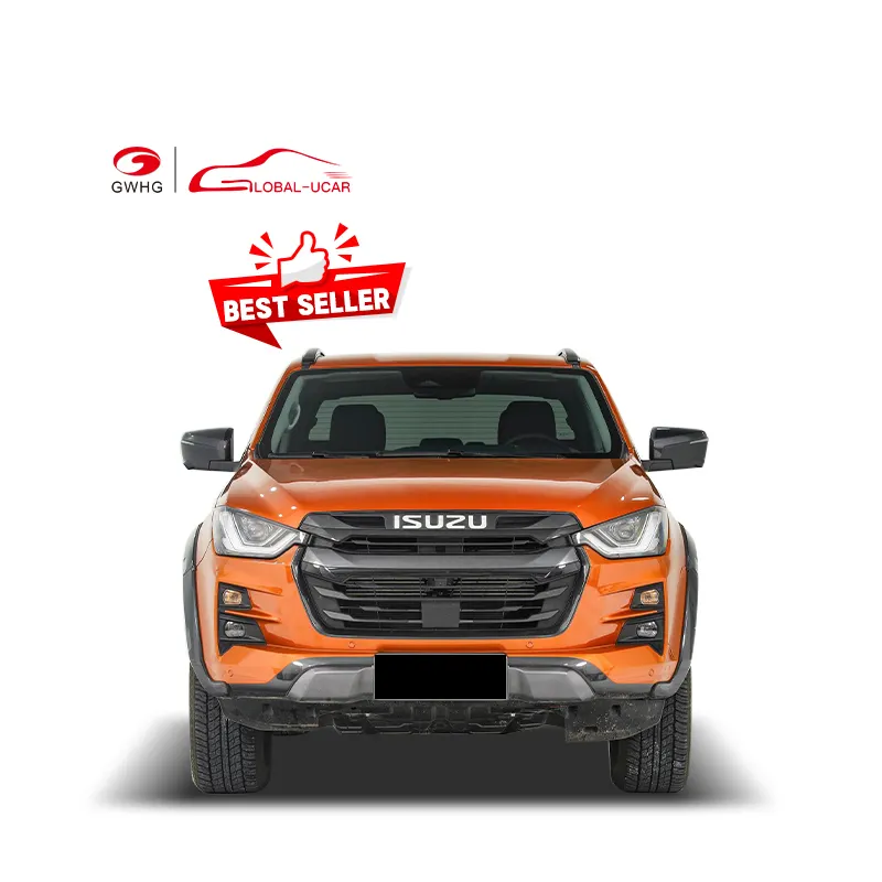 Jmc Isuzu Medium Size Diesel Pick-Up Isuzu D-Max Double Cabin Chinese Pickup Trucks With 2Wd Awd Version