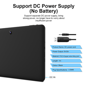 Tabletas personalizadas de 10,1 pulgadas, panel IPS MTK8168, sin batería, 12V DC, suministro de tableta android para show de tienda - Product Image 4