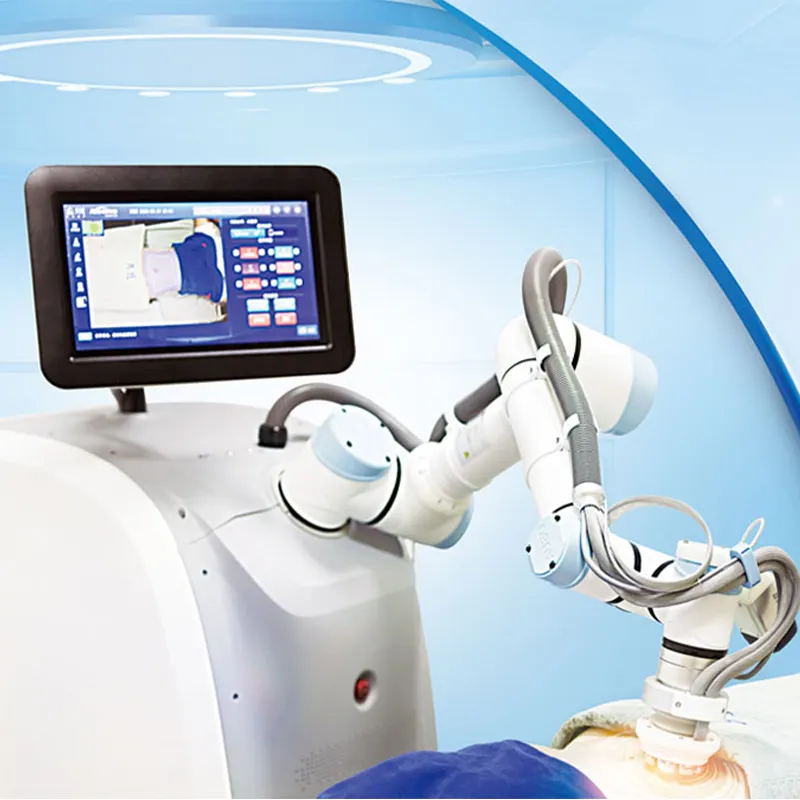 Brazo robótico escaneo 3D salud masaje robot inteligente terapia de ventosas robot masajeador