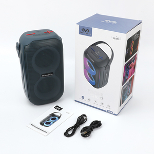 Home Woofer Speaker LED Light Audio Sound Music <strong>System</strong> Smart Dj Mini Sound Box Tf Card Bt Subwoofer Wireless Portable Speaker - Product Image 6