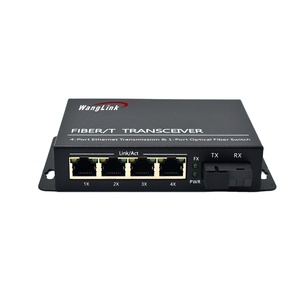 高质量4端口媒体转换器10/100Mbps以太网交换机，带155毫米SC光端口，用于可靠的网络通信 - Product Image 6