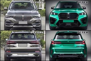 ชุดยกกระชับหน้าสำหรับ BMW X5 G05 19-22ชุดดัดแปลง X5M 23 + ชุดปรับแต่ง X5m G05อุปกรณ์เสริมการดัดแปลง G05เป็นชุดแปลง X5m ร่างกาย - Product Image 3