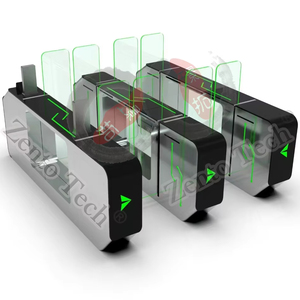 Immigration International Travelers Touchless Passport Checkpoints E-Gates Face Recognize Full Height Barrier Sliding Gate - Product Image 3