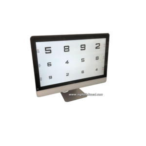 Tầm nhìn Tester nhãn khoa Thiết bị kiểm tra điện tử hình ảnh kỹ thuật số thị giác Acuity biểu đồ với màn hình LCD - Product Image 4